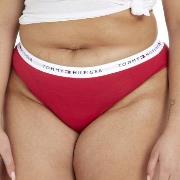 Tommy Hilfiger Curve Icons Logo Waistband Brief Rot XX-Large Damen