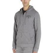 Tommy Hilfiger Original Logo Lounge Hoody Grau Small Herren