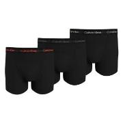 Calvin Klein 3P Cotton Stretch Trunks Schwarz Baumwolle Small Herren