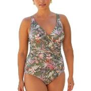 Trofe Tropical Maderia Swimsuit Grün gemustert 38 Damen