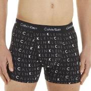 Calvin Klein 6P Cotton Stretch Trunks Schwarz Muster Baumwolle Small H...