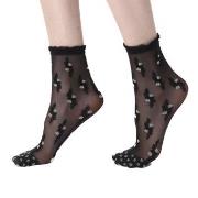 Oroblu Flowering Socks 20 Schwarz Polyamid One Size Damen