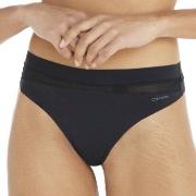 Calvin Klein Infinite Flex Thong Schwarz Small Damen