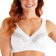 Swegmark BH Pure Grace Soft Bra Weiß Polyamid B 75 Damen