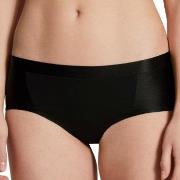 Calida Cate Hipster Panty Schwarz Baumwolle Small Damen