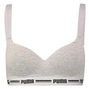 Puma BH Iconic Padded Top Grau Small Damen