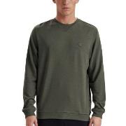 JBS of Denmark Badge Crew Neck Sweatshirt Grün Small Herren