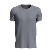 Stedman Active Sports-T For Men Silbergrau Polyester Small Herren