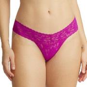 Hanky Panky 5P Low Rise Thong D1 Dunkelrosa Nylon One Size Damen