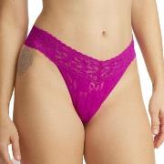 Hanky Panky 3P Original Rise Thong D1 Dunkelrosa Nylon One Size Damen