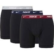 Nike 9P Everyday Essentials Cotton Stretch Boxer D1 Schwarz/Rot Baumwo...