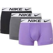 Nike 9P Everyday Essentials Micro Trunks D1 Lila/Schwarz Polyester Med...