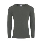 Dovre Wool Long Sleeve T-Shirt Grün Wolle Small Herren