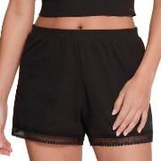 Sloggi GO Ribbed Short Schwarz Baumwolle Small Damen