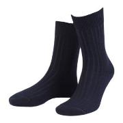 Amanda Christensen True Ankle Rib Sock Marine Gr 39/42 Herren