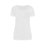 Stedman Finest Cotton T For Women Weiß Baumwolle Small Damen