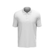 Stedman Lux Short Sleeve Polo Weiß Baumwolle Small Herren