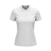 Stedman Lux Short Sleeve Polo For Women Weiß Baumwolle Small Damen