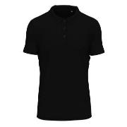 Stedman Clive Short Sleeve Polo Schwarz ringgesponnene Baumwolle Small...