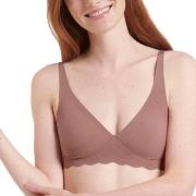 Sloggi BH ZERO Microfibre 2.0 Soft Bra Braun Small Damen