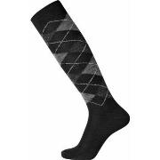 Egtved Printed Wool Kneehigh Sock Schwarz Gr 45/48 Herren