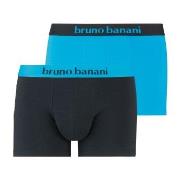 Bruno Banani 2P Flowing Shorts Schwarz/Blau Baumwolle Small Herren