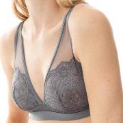 Mey BH Poetry Fame Triangle Bra With Lace Grau Polyamid Small Damen