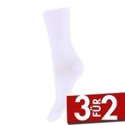 Decoy 3P Bamboo Thin Socks Weiß Strl 37/41 Damen