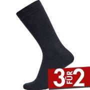 Egtved Wool Twin Sock Marine Gr 45/48