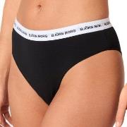 Björn Borg 2P Core Logo High Waist Brief Schwarz Baumwolle Medium Dame...