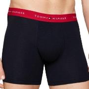 Tommy Hilfiger 3P Boxer Brief WB Schwarz/Rot Baumwolle Medium Herren