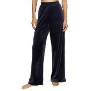 Triumph Sensual Velour Trousers Dunkelblau Polyester 40 Damen