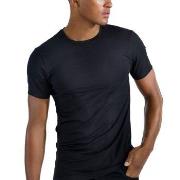 Bread and Boxers Crew-Neck Tencel T-Shirt Schwarz Tencel Small Herren