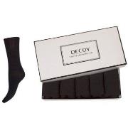 Decoy 5P Bamboo Ankle Socks Schwarz Strl 37/41 Damen