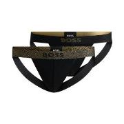 BOSS 2P Jock Strap Gift Schwarz/gold Baumwolle Small Herren