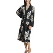 Calida Favourite Seduction Kimono Schwarz geblümt XX-Small Damen