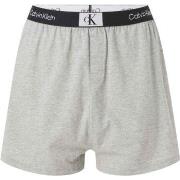 Calvin Klein CK96 Pyjama Shorts Grau Baumwolle Medium Damen