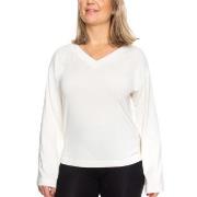 Calvin Klein Modal Coord LS Top Elfenbein Modal Medium Damen