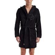 CR7 Cristiano Ronaldo Cotton Bathrobe Schwarz Baumwolle Small Herren