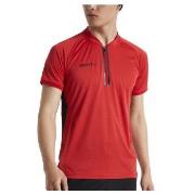 Craft Pro Control Impact Polo M Rot Polyester Small Herren