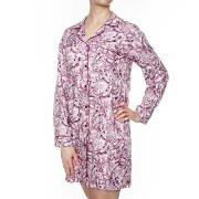 Damella Woven Viscose Nightshirt Rosa Muster Viskose Small Damen