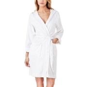 DKNY New Signature Robe 259 Weiß Small Damen