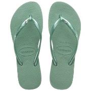 Havaianas Slim Crystal SW II Grün Gr 35/36 Damen