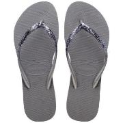 Havaianas Slim Glitter II Grau Gr 35/36  Damen