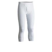 JBS Lange Unterhosen Original 30011 Knee Longjohns Weiß Baumwolle Smal...