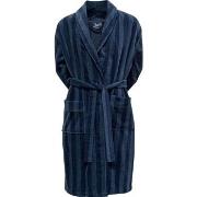 JBS Velour Bath Robe Dunkelblau Baumwolle Small Herren