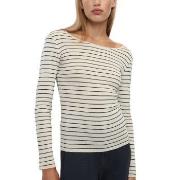 Marc O Polo Long Sleeve Top Elfenbein Small Damen