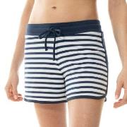 Mey Cyra Shorts Weiß/Marine Small Damen