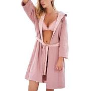 Missya Feline Double Sided Robe Rosa Baumwolle Small Damen