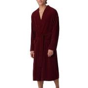 Schiesser Terry Bathrobe Rot Small Herren